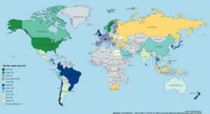 Big Mac Index 2018