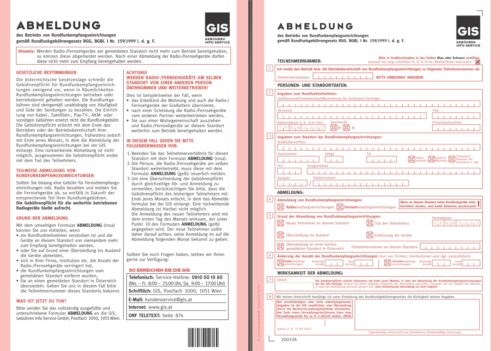 Gis Abmelden Bei Umzug