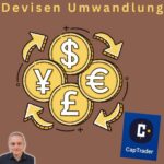 Bardevisenumwandlung in der Captrader App